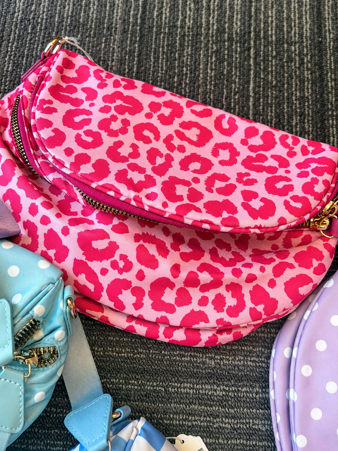 Crossbody Bum Bag with Matching Chain