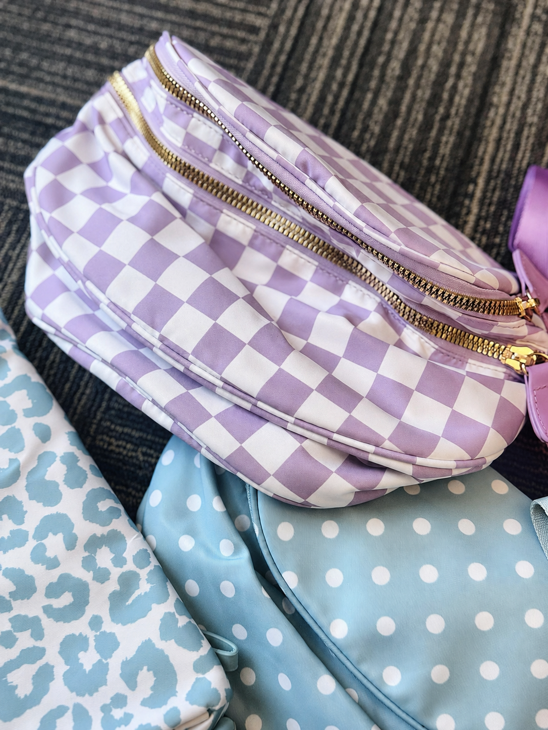 Crossbody Bum Bag with Matching Chain