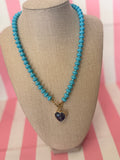 Beaded Heart Necklace