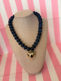 Bubble Big Heart Necklace