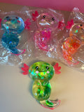 Axolotl Glitter Squishy
