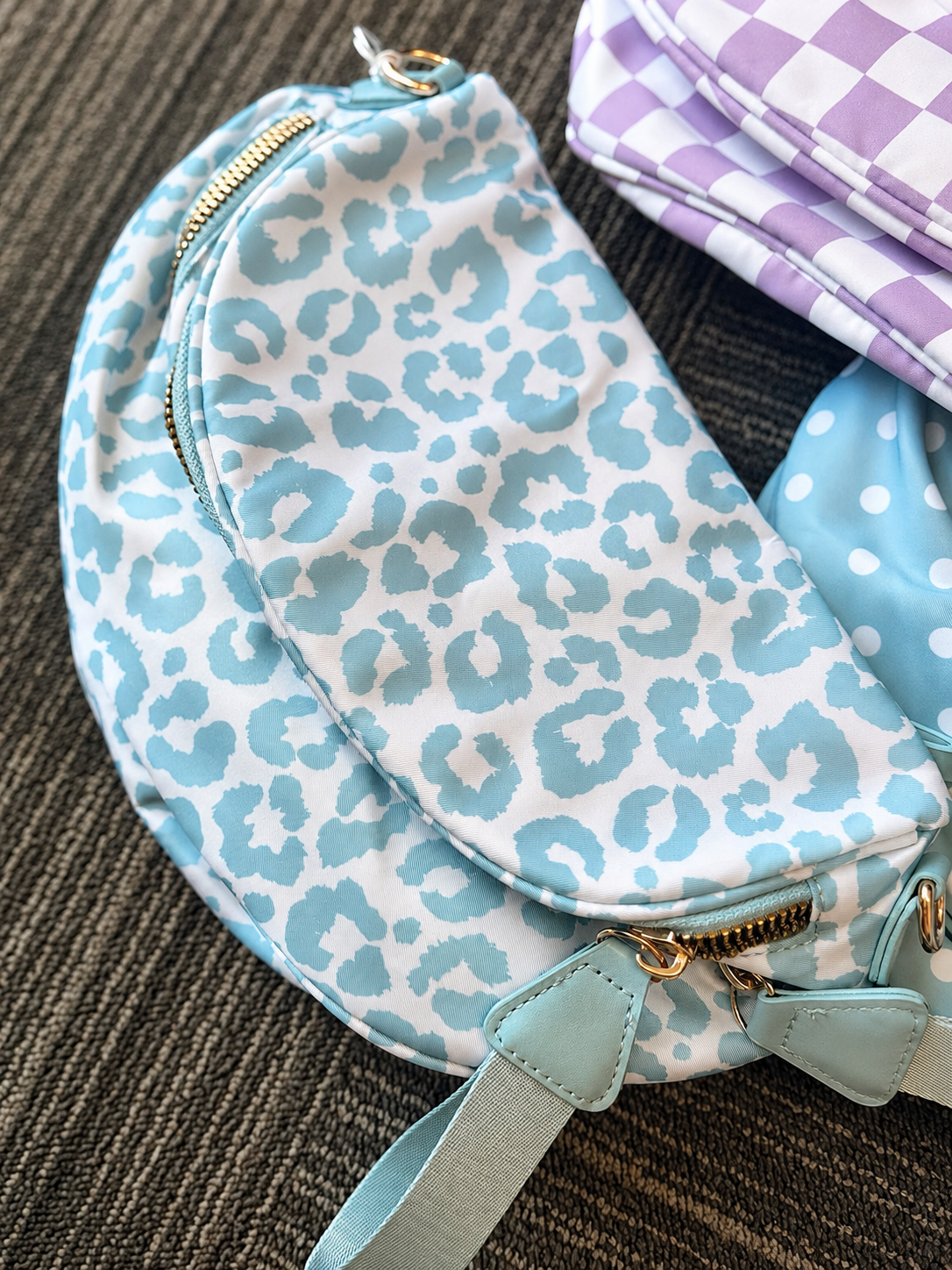 Crossbody Bum Bag with Matching Chain