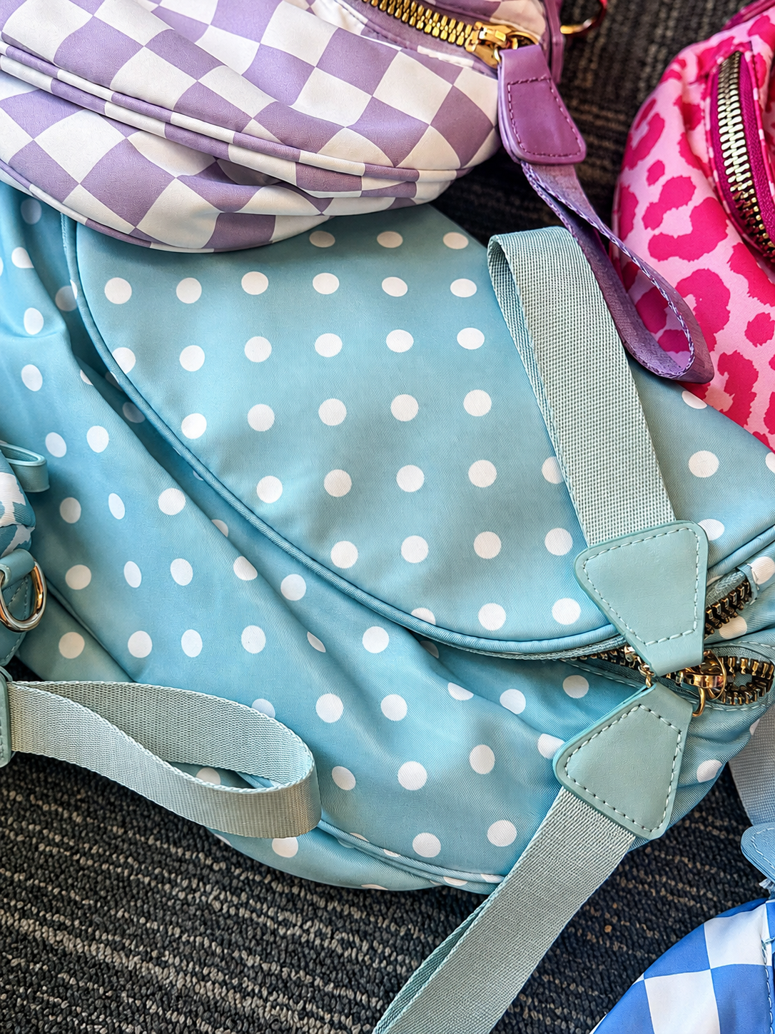 Crossbody Bum Bag with Matching Chain