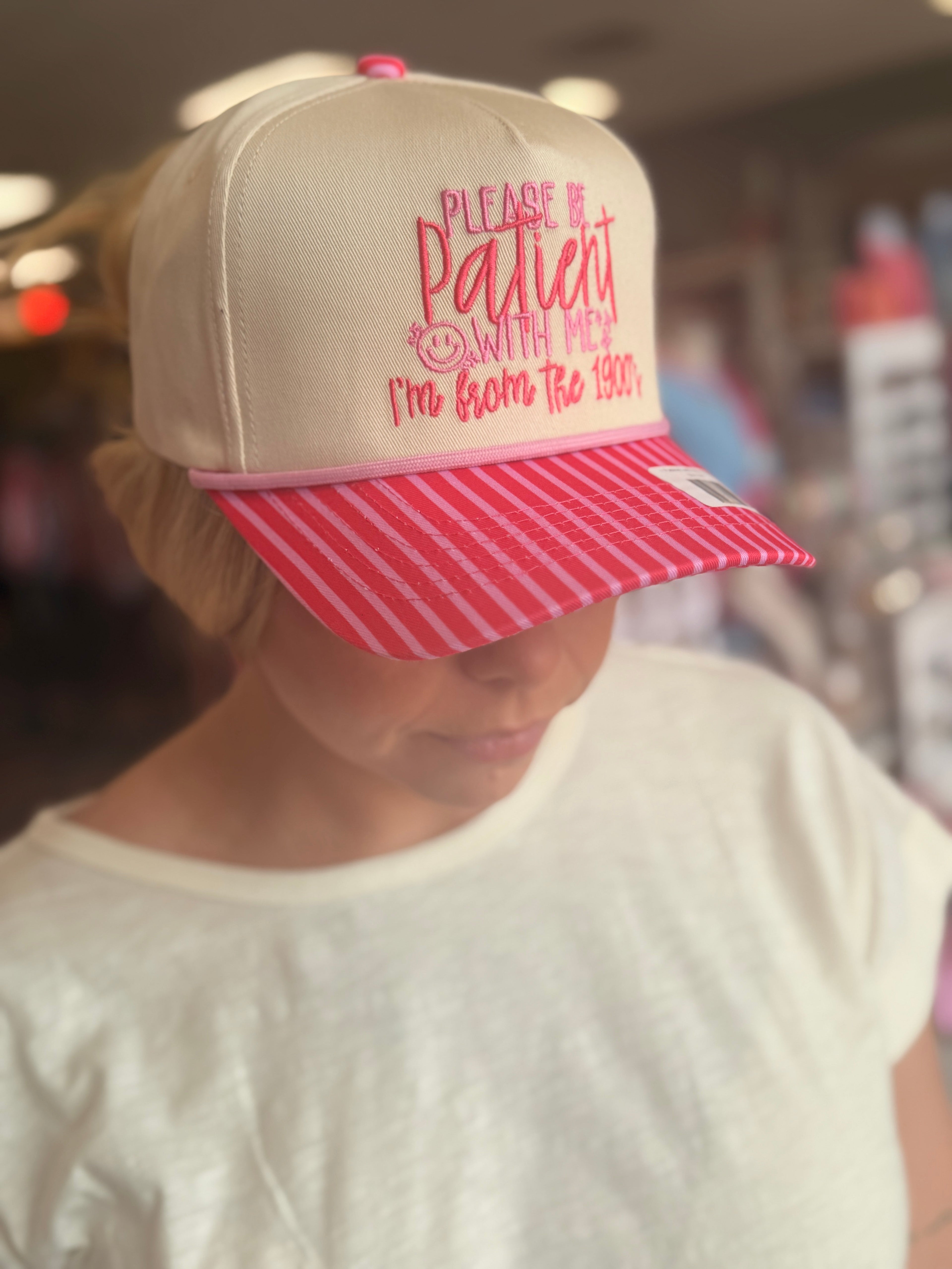 Be Patient with Me Trucker Hat