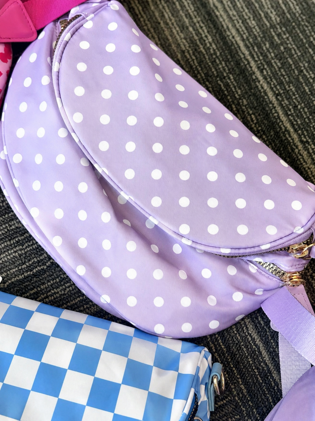 Crossbody Bum Bag with Matching Chain
