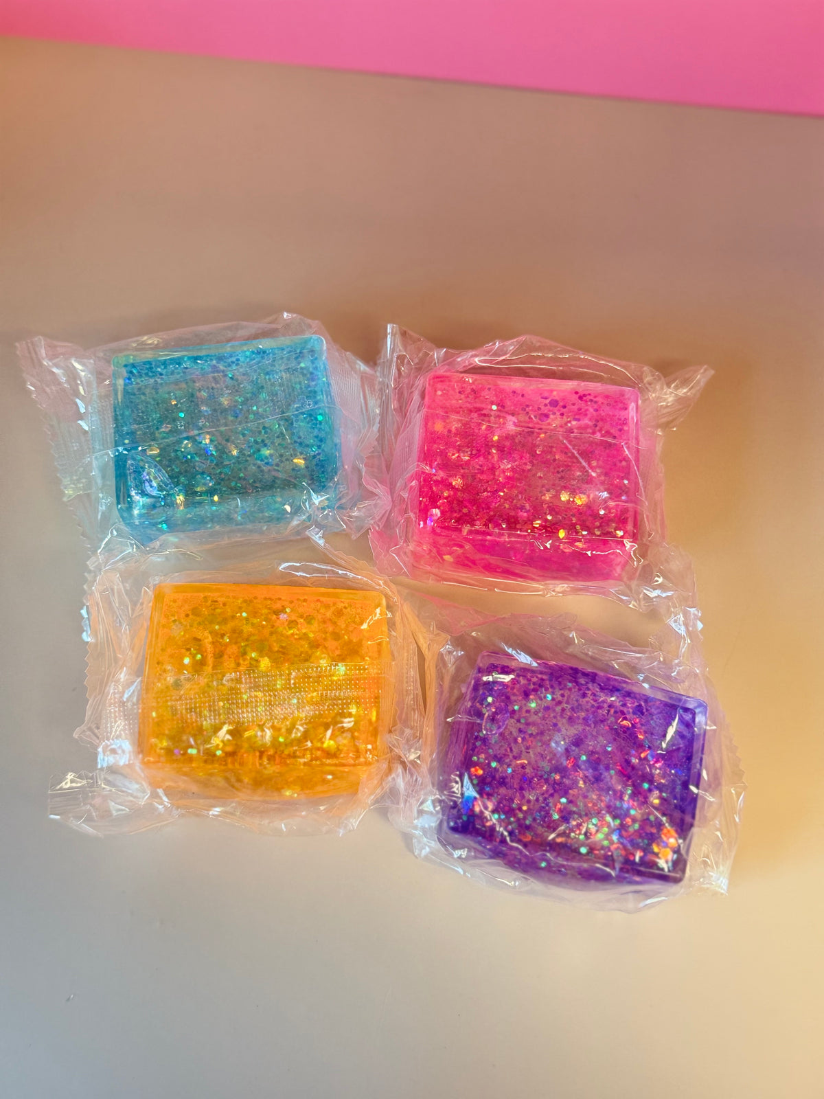 Glitter Rectangle Squishy