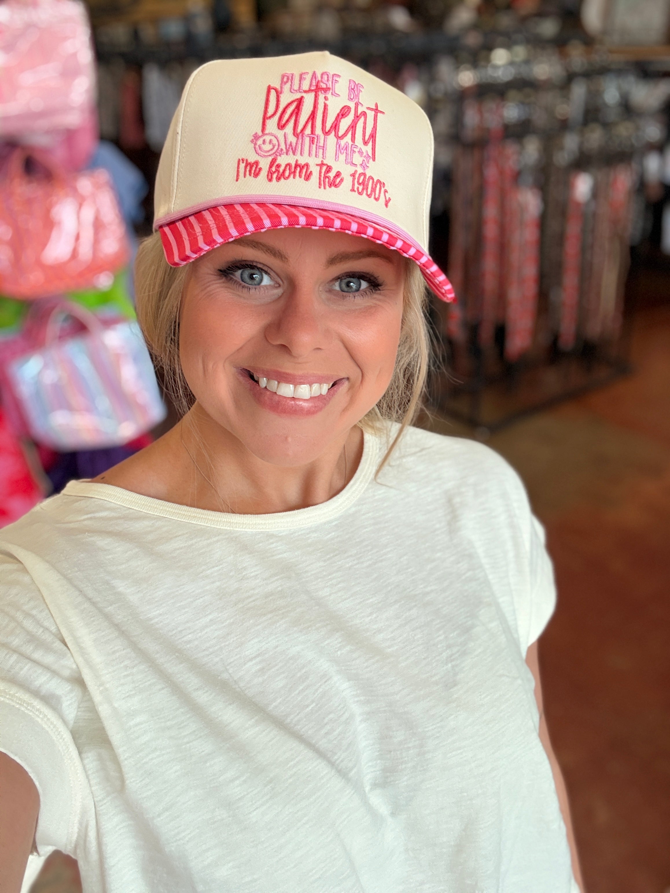 Be Patient with Me Trucker Hat