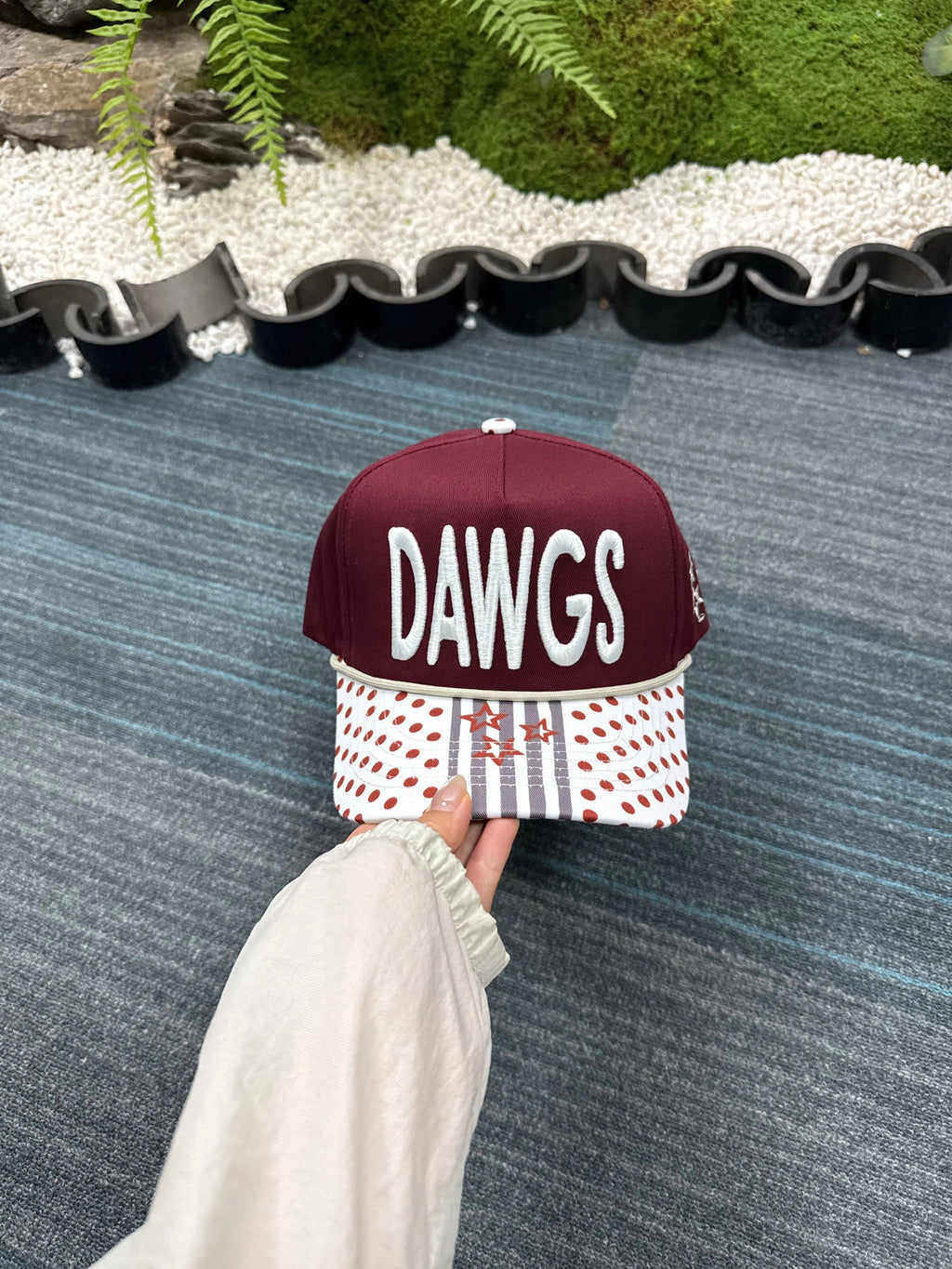 Collegiate 3D Embroidered Trucker Hats