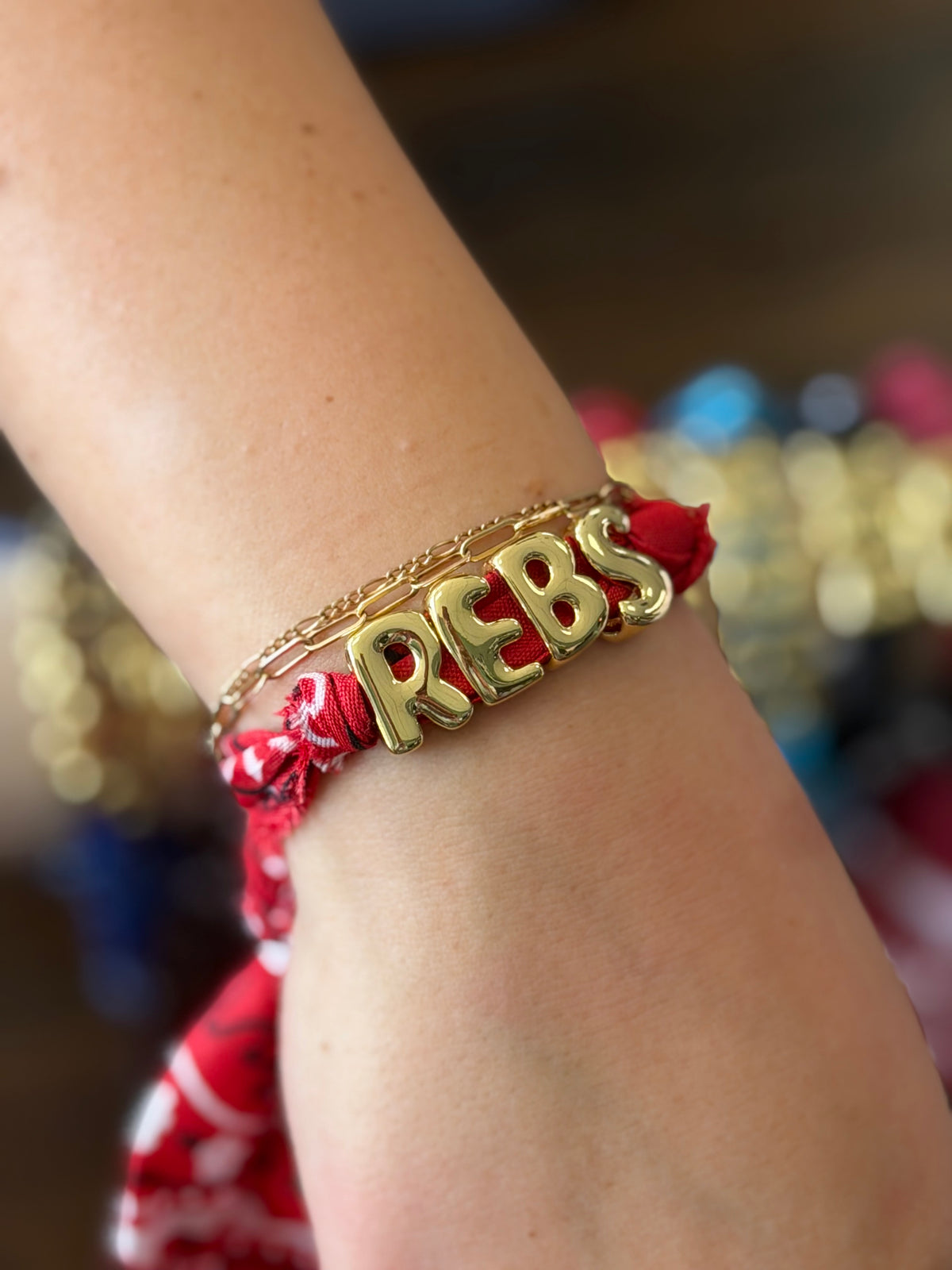 Bandana Game Day Bracelets