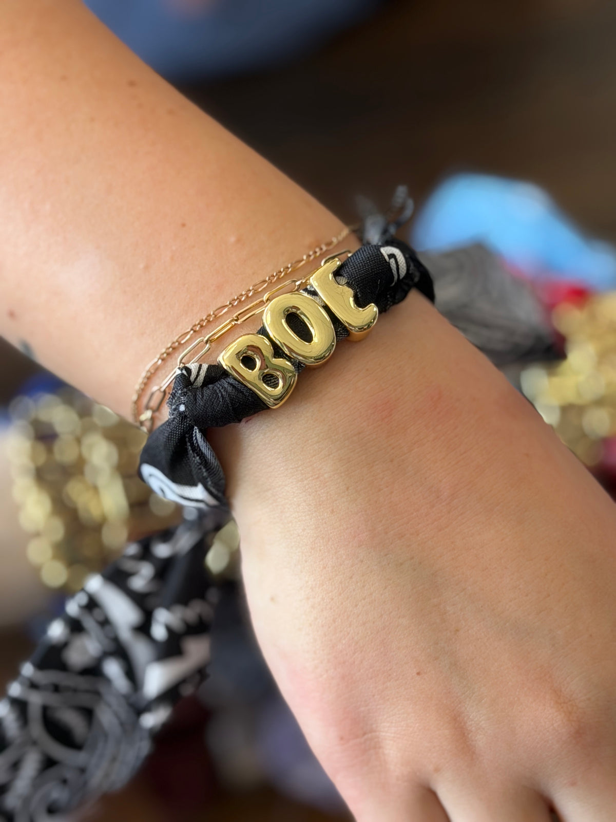 Bandana Game Day Bracelets