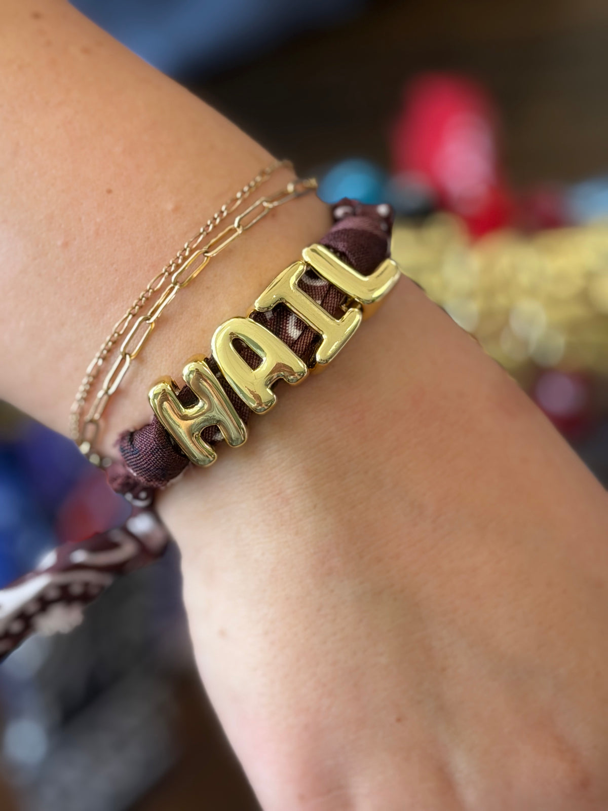 Bandana Game Day Bracelets